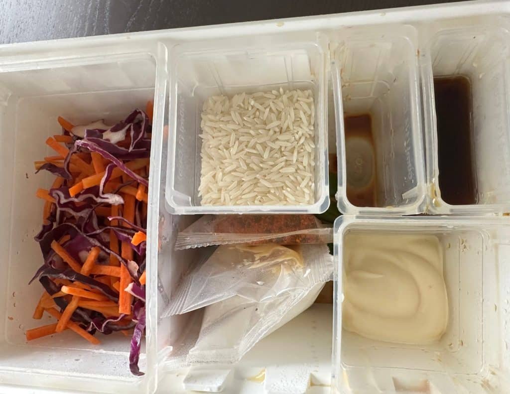 Fresh prep zero waste kit - spicy dynamite chicken