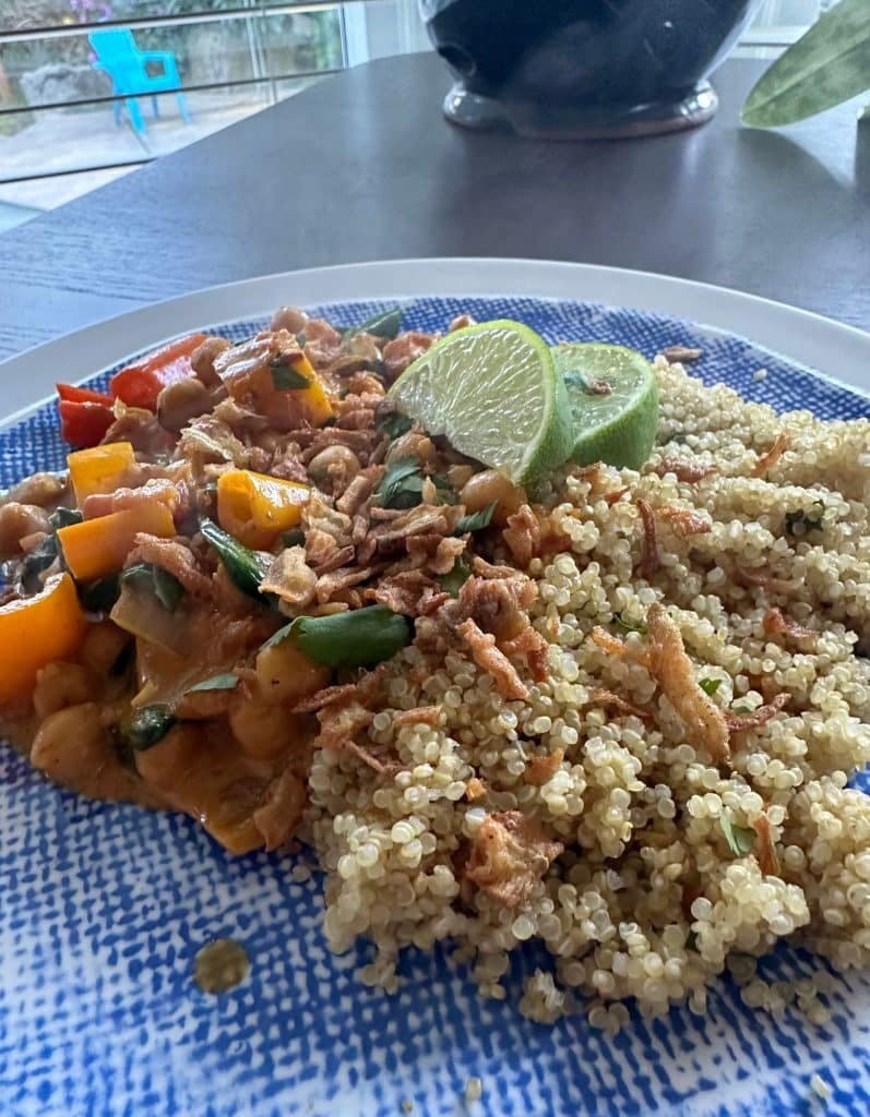 Coconut Chickpea Masala